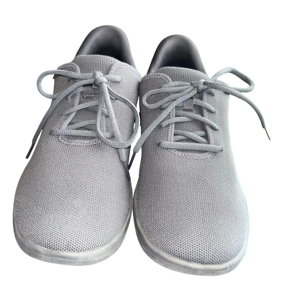 Kizik Madrid Eco Knit Walking Shoes Sneakers Mens Size 12 Gray Slip On Gray